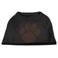 thumbnail image 6 of Pet Dog  Cat Shirt Rhinestone, "Orange Paw", 6 of 8