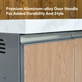 thumbnail image 6 of Side Cabinet with Wood Pattern Panels, 6 of 11