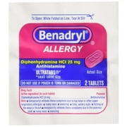 Benadryl allergy dispenser 2 ct