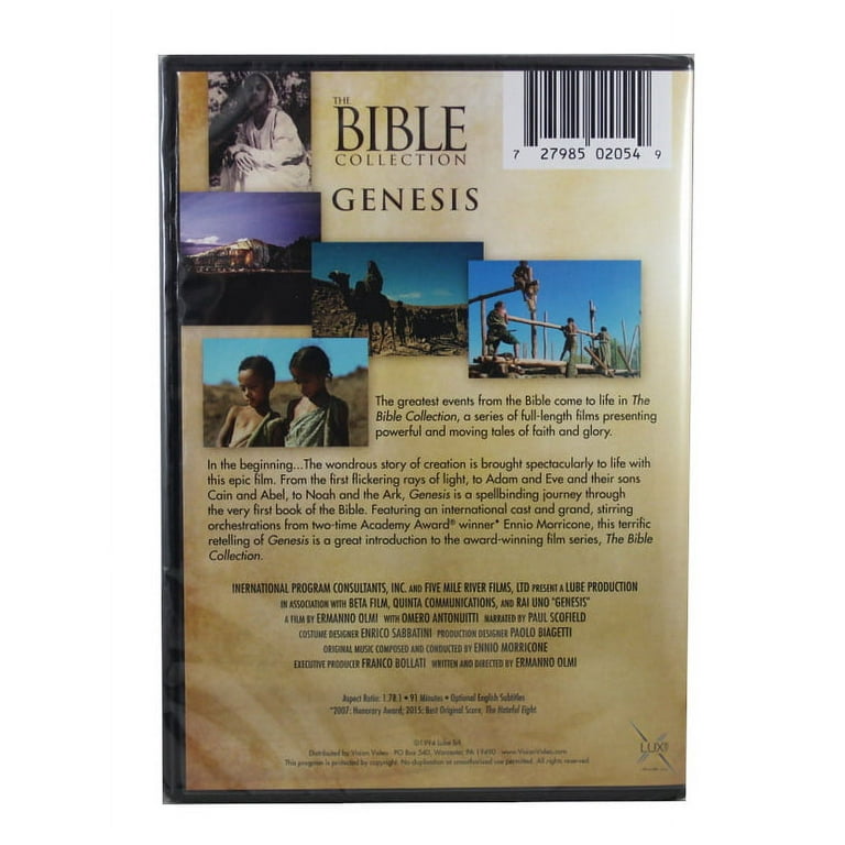 Bible Collection - Genesis (DVD), Vision Video, Drama - Walmart.com
