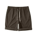 thumbnail image 6 of ANINEO Men's Casual Shorts Outdoor Activities Lightweight Summer Wear Classic Fit Everyday Comfort Versatility Summer Solid Color Trendy Daliywear, 6 of 6