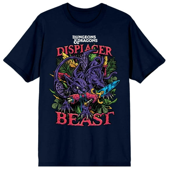 Dungeons & Dragons Displacer Beast Navy T-Shirt