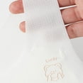 thumbnail image 5 of WhouRiu Big Girl Training Bra with Padded Stretch Seamless Cotton Sports Bra Children Soft Breathable Bralette White,Size 11-14, 5 of 6