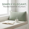 thumbnail image 4 of Unique Bargains 2Pcs Cotton Wrinkle Resistant Durable Pillowcase Queen Green, 4 of 5