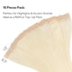 thumbnail image 2 of Cinta adhesiva HOTBANANA para extensiones de cabello, 30 g, rubio platino, 56 cm, 2 of 7