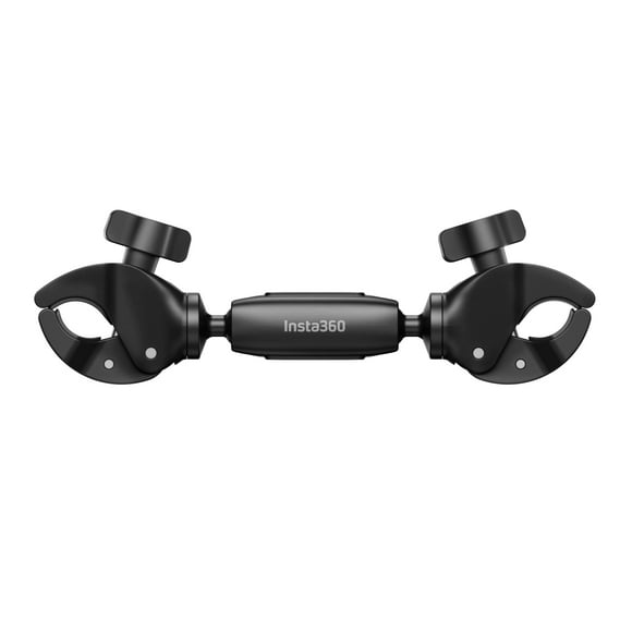 Insta360 Support de Caméra de Moto, Support de Guidon, Filetage 1/4 Pouces-20, Métal Ou Plastique Dur