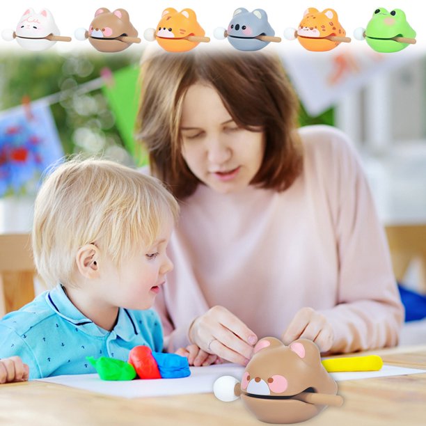 Ganfancp Juguete Interactivo para Aliviar El Estrés - Seguro y Divertido para La Oficina y El Hogar - Ideal para Reducir El Estrés y La Ansiedad - Hecho de Materiales Artículos En Liquidación 1X Jugu