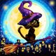 thumbnail image 1 of 5D DIY Taladro Halloween Calabaza Del (QQ989), 1 of 9