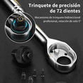 thumbnail image 4 of 3pz Juego De Trinquetes  Bloosom   Matracas De 1/2, 3/8 Y 1/4 Llaves Plata, 4 of 5
