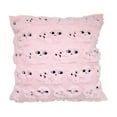 thumbnail image 2 of Kugisaki Valentines Day Pillow Covers 18x18in Plush Fluffy Pillow Case Embroidery Couple Pillow Covers for Couch Bed Home Holiday Decor, 2 of 6