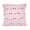 Pink, variant on White Face-Shaped Plushy Pillow With 3D Design For Sofa Lumbar Support Holiday Accent
