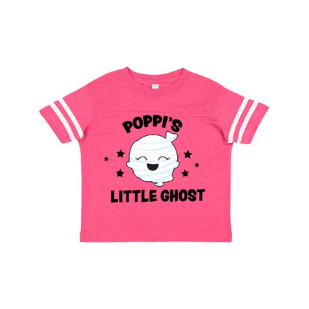 

Inktastic Cute Poppi s Little Ghost with Stars Gift Toddler Toddler Girl T-Shirt