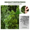 thumbnail image 5 of SKYSHALO Synthetic Cedar Topiary, 60" Height (Pair), Includes Spare Leaves & Container, Faux Evergreen Pine Cypress, UV Protected Greenery for Indoor/Outdoor Home Decoration, 5 of 10
