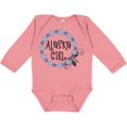 thumbnail image 3 of Inktastic Alaska Girl Forget-me-not Flower Girls Long Sleeve Baby Bodysuit, 3 of 5