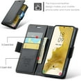 thumbnail image 4 of Samsung Galaxy S22 Ultra 5G Wallet Case with [RFID Blocking] Card Holder Magnetic Kickstand,Leather Flip Protective Case Wallet for Samsung Galaxy S22 Ultra 5G 6.8 Inch, 4 of 6