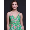 thumbnail image 3 of Bimba Robe Longue Maxi Bohème à Bretelles Sans Manches Imprimée Florale pour Femme - Moyen, 3 of 6