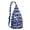 Blue-4, variant on Abstract Art Sling Backpack – Colorful Geometric Tie Dye Crossbody Daypack, Psychedelic Pop Art Hiking Bag for Women & Men, Fashionable & Lightweight Outdoor Travel Pack