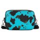 thumbnail image 3 of Bandolera Montana West Wrangler con estampado de vaca, color turquesa, 3 of 6