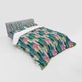 thumbnail image 3 of Ambesonne Cactus Bedding Set 3 Pcs, Pastel Succulents Flowers, Twin, Multicolor, 3 of 3