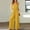 Yellow, variant on QUYUON Going out Outfits for Women Linen 2 Piece Outfits Summer Sleeveless Square Neckline Crop Tank Tops and Elastic Waist Wide Leg Pants Sets with Pockets Lounge Wear Set Casual Outfits