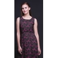thumbnail image 3 of Bimba Robe Longue Maxi à Imprimé Teinture sur Nœuds pour Femmes, Tenue de Villégiature, Robe de Soirée - Xxx-Grand, 3 of 6