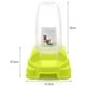 thumbnail image 3 of Dispensador de croquetas para gatos/perros, Kibble Kitten Caja de croquetas para gatos/perros Accesorio verde, 3 of 5
