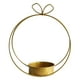 thumbnail image 2 of Cesta decorativa portátil geométrica de oro Circulo Sunnimix canasta de maceta, 2 of 7