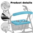 thumbnail image 5 of HELLHERO Panda Note Rollator Seat Cover and Seat & Back Cover for Seniors Non-Slip Cover Lightweight Fit Walkers, 5 of 7