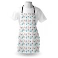 thumbnail image 4 of Llama Apron, Illustration of Cactus Plants and Animal with Orient Ornaments Ethnic, Unisex Kitchen Bib with Adjustable Neck for Cooking Gardening, Adult Size, Multicolor, by Ambesonne, 4 of 4