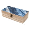 thumbnail image 6 of 7.9×2.3 In Wooden Boxes Durable Easy To Use Dustproof Prevent Slippery Delicate And Cabinet SlateBlue Marble_3, 6 of 8