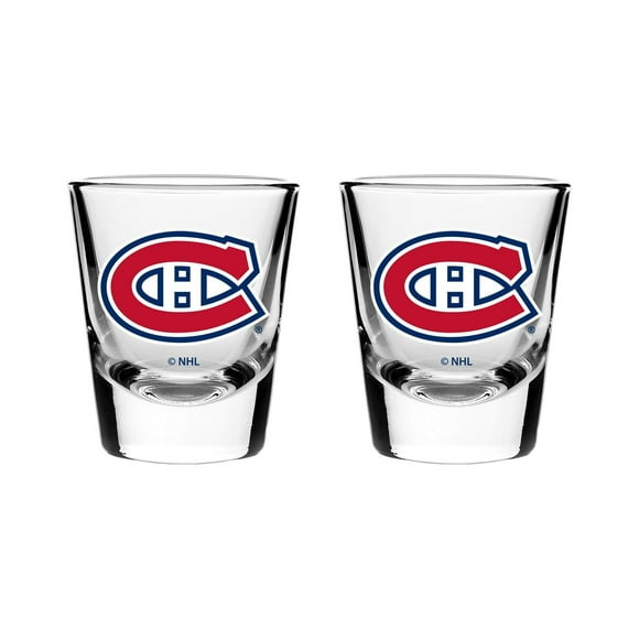 The Sports Vault Ensemble 2 Verre À Liqueure Montreal Canadiens