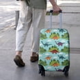 thumbnail image 3 of Light Blue Dinosaur Landscape Pattern Luggage Cover Fashion Suitcase Cover Baggage Covers Fit 25-28 Inch Luggage (Go Travel), 3 of 5