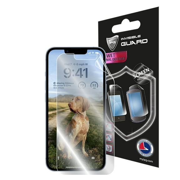 IPG For iPhone 14 SCREEN Protector Invisible Touch Screen Sensitive Ultra HD Clear Film Anti Scratch Skin Guard - Smooth/Self-Healing/Bubble -Free Screen