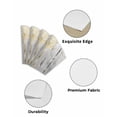 thumbnail image 6 of Golden Grey Tree Round Placemats Set of 6, Oil Painting Forest Abstract Art Placemats for Round Dining Table Shape Wedge Placemats for Outdoor Indoor Wipeable Clean Table Place Mats, 6 of 7