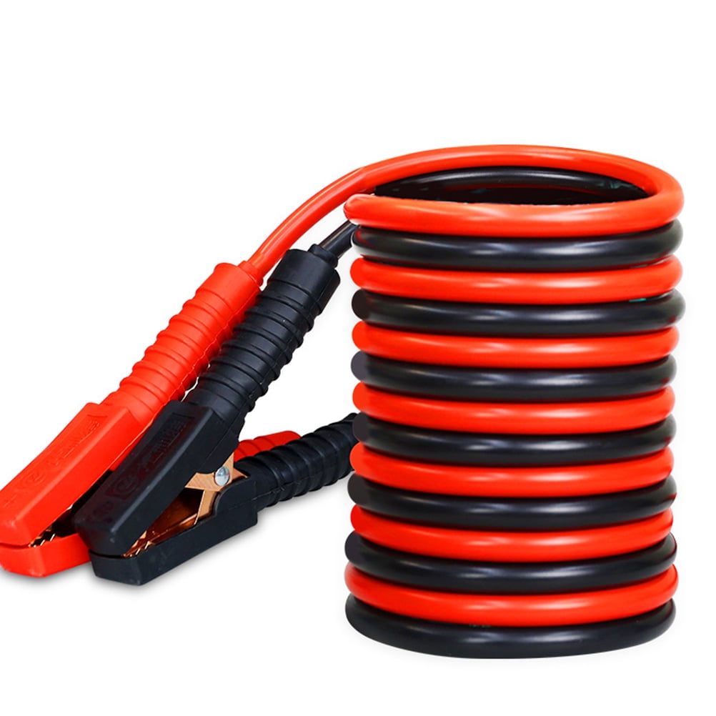 RUNROTOO Jump Starter Cable Aluminum Battery Connection for Truck Drivers 1Set