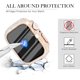 thumbnail image 4 of 2-Pack Compatible with Apple Watch Bling Case 41mm Series 8 Series 7 Screen Protector with Tempered Glass, 200 Diamonds Crystal Sparkling Protective Face Cover Bumper Frame for iWatch Women, 4 of 5