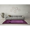thumbnail image 3 of Ahgly Company Indoor Rectangle Oriental Pink Industrial Area Rugs, 2' x 3', 3 of 4