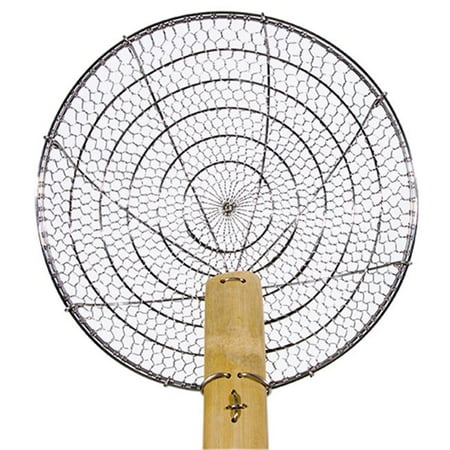 

Town Food Service 42610 10 in. Bamboo Handled Stainless Skimmer