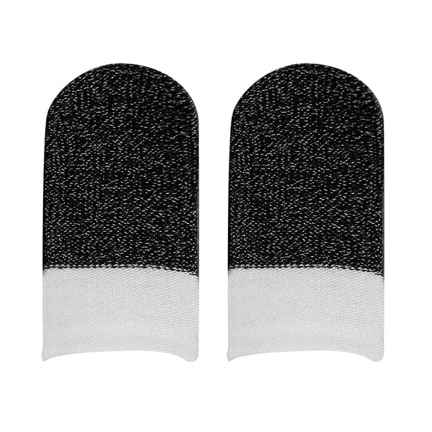 Manga de dedo para juegos para PUBG Game Controller Glove Fingertip (negro + blanco) Ehuebsd Para estrenar