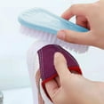 thumbnail image 4 of PPgejGEK Cleaning Brush Kitchen Multifunctional Crevice Brush, Fruit and Vegetable Cutting Board Cleaning Brush Shoe Brush Pot Brush, 4.72 x 2.17 x 1.18 inches, 4 of 6