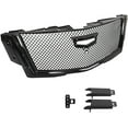 thumbnail image 6 of SHZAITOR Front Bumper Grille Black Upper Grill Honeycomb Replacement for 2015-2020 Escalade, 6 of 7