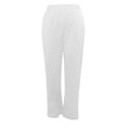 thumbnail image 6 of Sweatpants for Women Relaxed Fit Straigh Leg Sports Pants with Pocket Solid Color Elasticc Waist Slacks Pants Women, 6 of 6