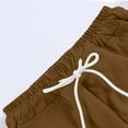 thumbnail image 6 of LUOGENLI Boys Pants 4T with Adjustable Waist Boys Kids Summer Casual Cargo Pants Solid Color Comfortable Loose Sweatpants Trousers for Sports Activewear Boys Pants Size 12 Long Coffee E, 6 of 8