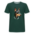 thumbnail image 5 of Tops para hombre, blusas y camisas de cuello redondo y manga corta para hombre, blusas casuales de moda con cuello redondo y estampado para hombre, blusas de poliéster para hombre., 5 of 5