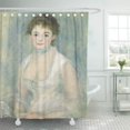 thumbnail image 1 of KSADK Madame Henriot by Auguste Renoir 1876 French Painting Oil on Canvas This is Classic Shower Curtain 66x72 inch, 1 of 1