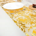 thumbnail image 4 of Ovzne Gold Table Runner Glitter Metal Gold Mesh Table Runner Roll Table Decor For Weddings Birthday Parties Christmas On Clearance, 4 of 6
