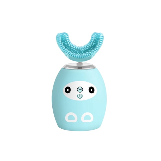 Guardurnaity Cepillo de eléctrico, cepillos de portátiles de plástico de 360 grados, herramienta de limpieza de ajustable con cuidado de los oídos Azul/Normal Guardurnaity CE012061-00B