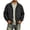 3# Black, variant on Men's Windbreake Bomber Jackets Softshell Light Waterproof Full Zip Voyage Coat Fall Apparel Black S