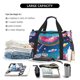thumbnail image 5 of Easygdp Colorful Donut Bolsa de Gimnasio, Bolsa de Viaje Duffel, Bolsa de Fin de Semana con Compartimentos, Bolsa de Mano para Noche, 5 of 7