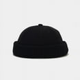 thumbnail image 6 of COCOpeaunt New Unisex Docker Cap Skullcap Retro Sailor Cap Beanie Hats Men Women Warm Bucket Cap Brimless Hat Skullcap Bonnet Hip Hop Hat, 6 of 6